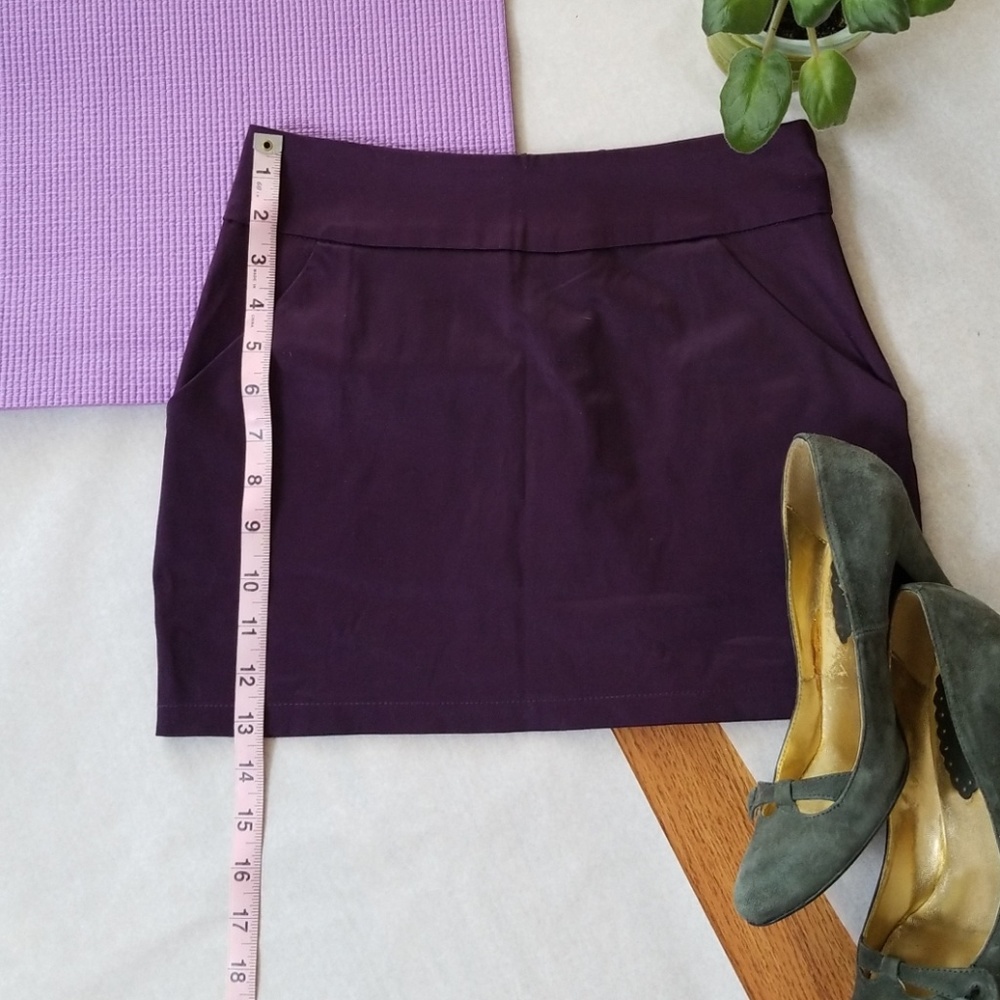 💜Purple mini with pockets - Picture 8 of 8
